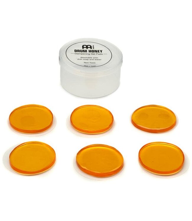 Meinl Drum Honey Dampening Gel Pads, 6pc