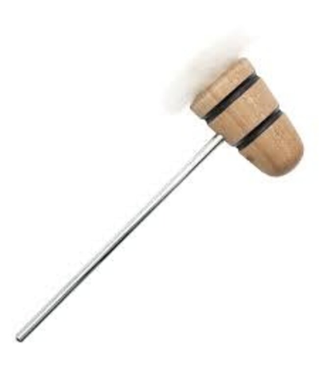 Low Boy Puff Daddy Beater, Natural with Black Stripes