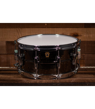 Ludwig Ludwig 14" x 6.5" Black Beauty, Hammered Shell, Tube Lugs