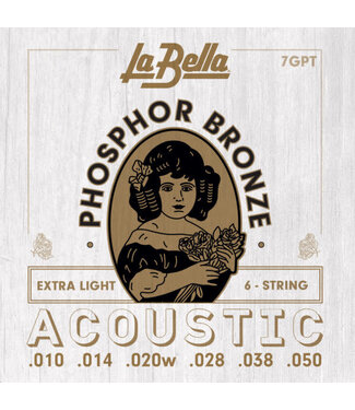LaBella LaBella 7GPT Phosphor Bronze - Extra Light