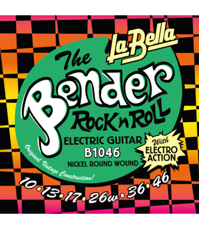 LaBella B1046 Bender Electric Guitar Strings 10-46