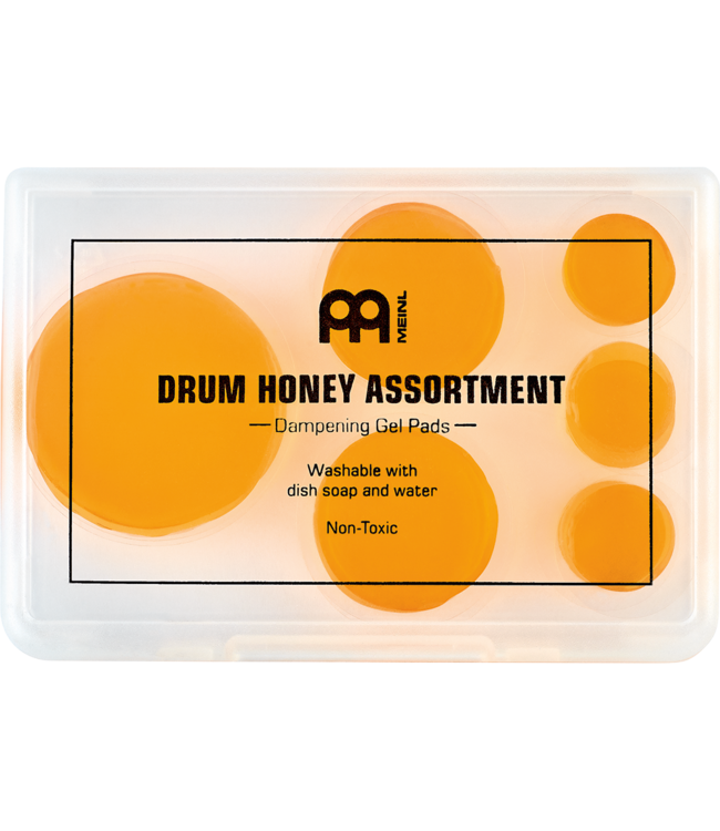 Meinl Drum Honey Dampening Gel Pad Assortment, 2-Lg, 4-Md, 6-Sm