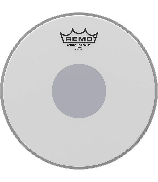 Remo 10" Controlled Sound Coated Black Dot Drum Head