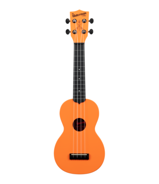 Kala Kala KA-WMS-OR-S Waterman Soprano Ukulele, Sunset Orange