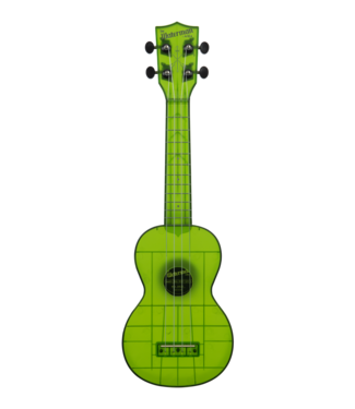 Kala Kala KA-WMT-GN-S Waterman Soprano Ukulele, Transparent Jade Green
