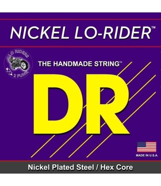 DR DR Strings NLH5-40 Nickel Lo-Rider 5-String Bass Set, 40-120