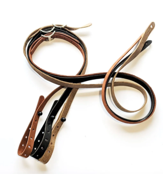 Franklin Franklin Glove Leather Mandolin Strap, Cognac
