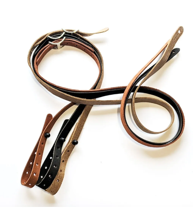 Franklin Franklin Glove Leather Mandolin Strap, Cognac