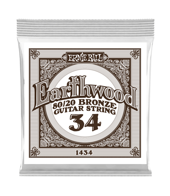 Ernie Ball Single .034 Bronze Wound String