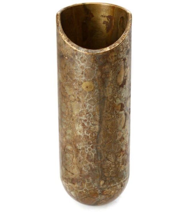 The Rock Slide BTRS-SMP-LB Aged Brass Ball Tip Slide, Large