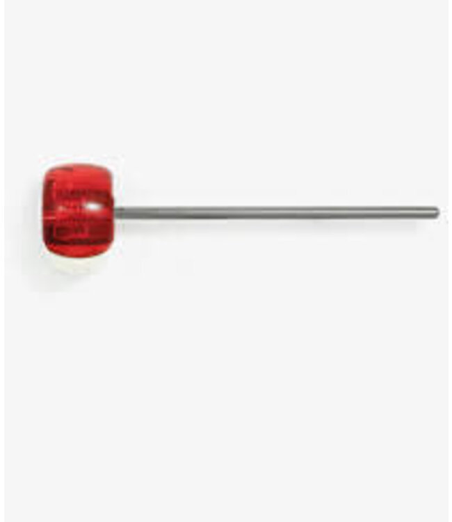 Gibraltar SC-3267 6.25" Red Acrylic / Felt Bass Drum Beater