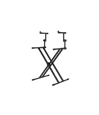 Gator Cases Gator Frameworks GFW-KEY-5100X Deluxe Two-Tier Keyboard Stand