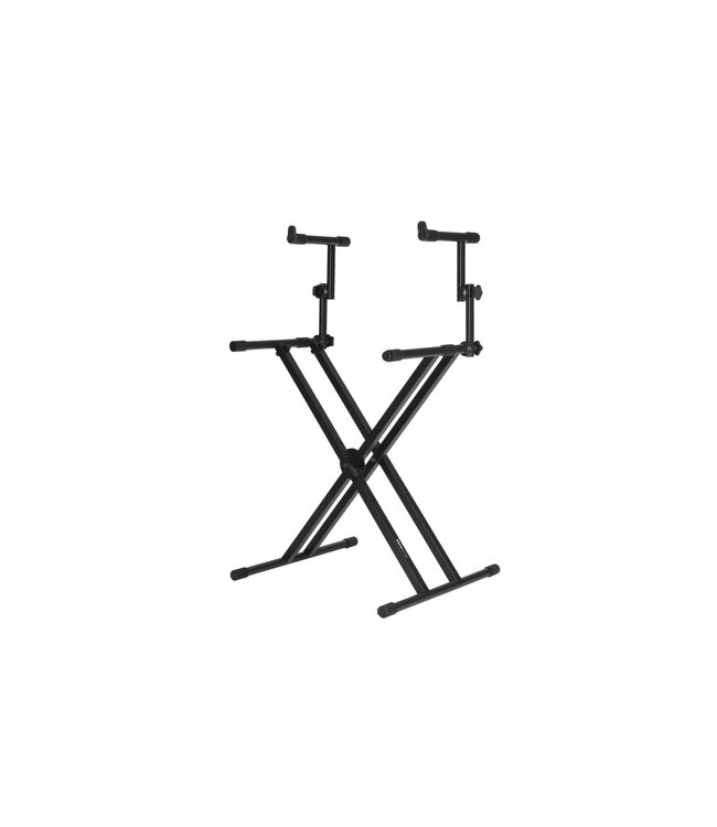 Gator Frameworks GFW-KEY-5100X Deluxe Two-Tier Keyboard Stand