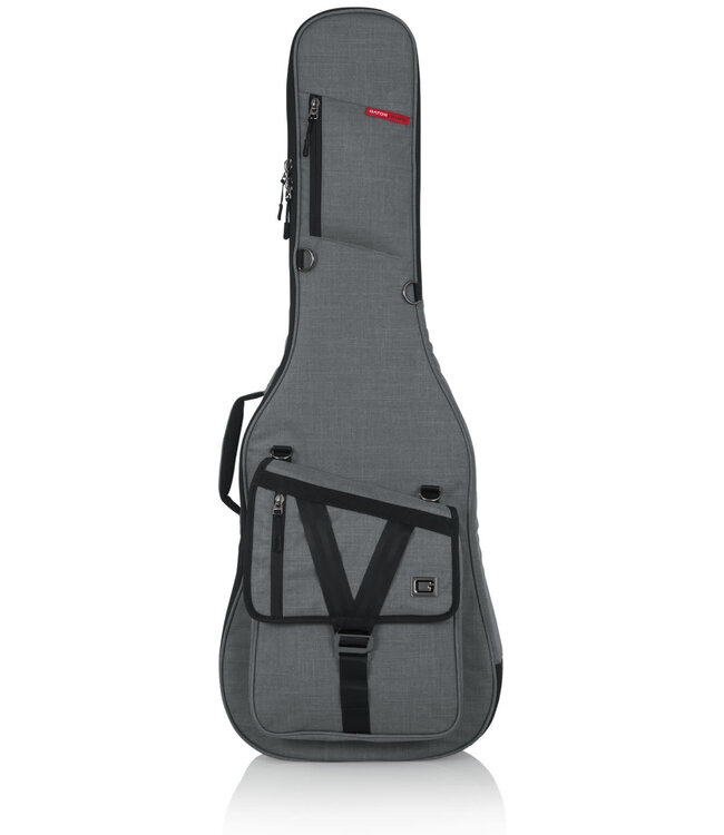 Gator Cases Transit Series Electric Guitar Gig Bag with Light Grey Exterior