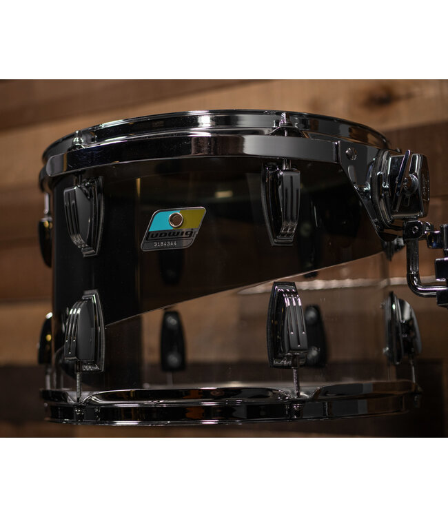 Ludwig Vistalite V50, Clear Smoke, FAB (22", 13", 16")