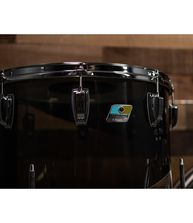 Ludwig Vistalite V50, Clear Smoke, FAB (22", 13", 16")