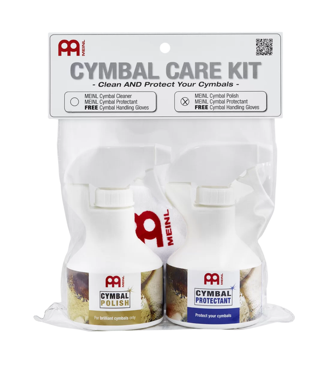 Meinl Cymbal Care Kit with Meinl Cymbal Polish