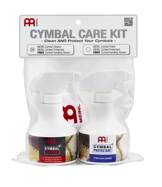 Meinl Meinl Cymbal Care Kit with Meinl Cymbal Cleaner