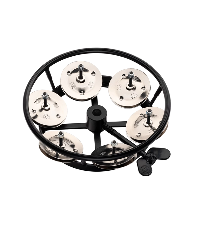 Meinl 5" Professional Hihat Tambourine, Stainless Steel Jingles