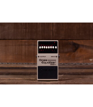 Boss BOSS GEB-7 Bass Seven Band Graphic EQ Pedal