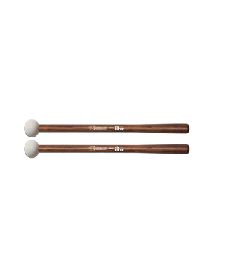 Vic Firth Vic Firth MB1H Hard Felt Marching Bass Mallet- Small Head