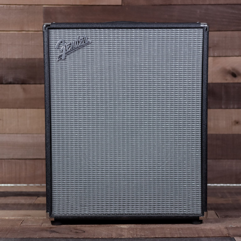 Fender Rumble 200 (V3) Bass Combo, 120V, Black/Silver