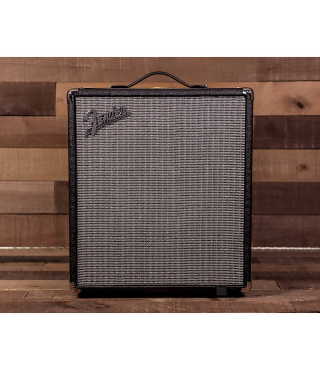 Fender Fender Rumble 100 V3 Bass Amp Combo, Black/Silver