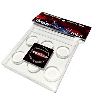 DrumDot Drumdots Mini Drum Mufflers - 6 Pack