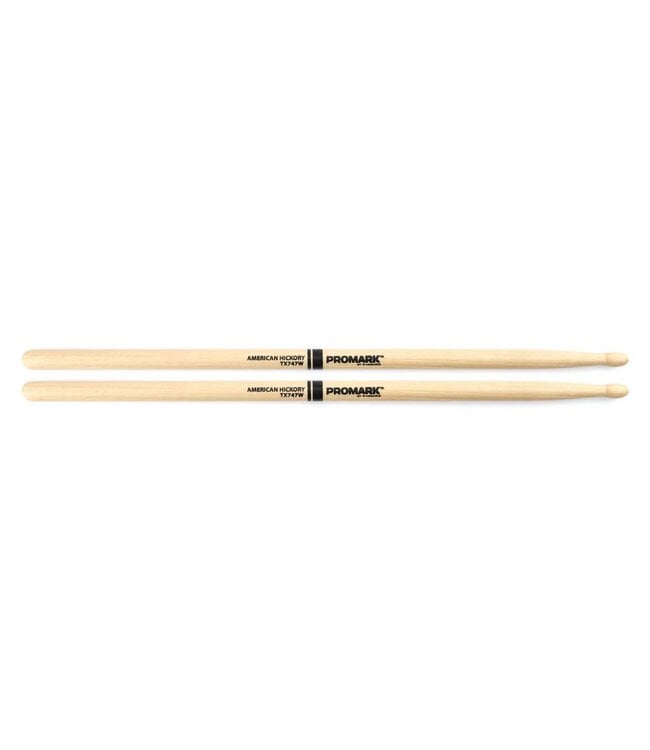ProMark Hickory 747 "Rock" Wood Tip