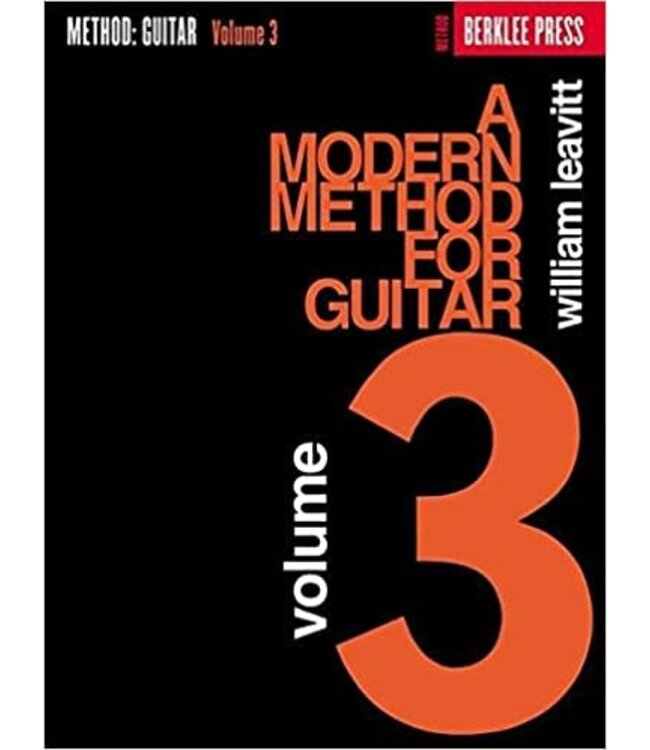 A Modern Method for Guitar Vol. 3
