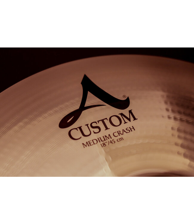 Zildjian 18" A Custom Medium Crash