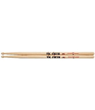 Vic Firth Vic Firth 7A Hickory Drumsticks, Wood Tip