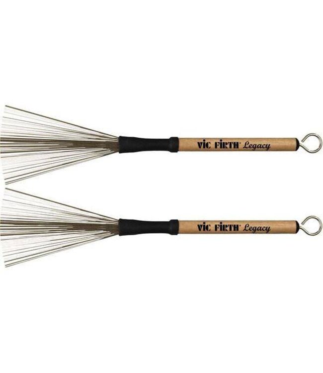 Vic Firth LB Legacy Brush - Wood Grip