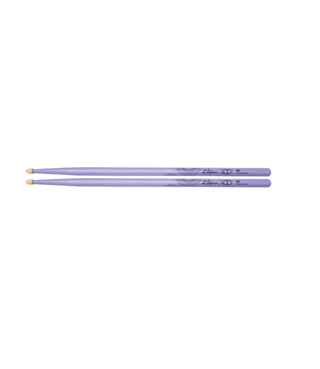 Zildjian Limited Edition 400th Anniversary 5B Acorn Purple Drumsticks