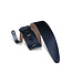 Levy's 3 1/2" Chrome-Tan Leather Bass Strap, Black