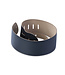 Levy's 3 1/2" Chrome-Tan Leather Bass Strap, Black