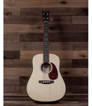 Martin Martin D JR-10E Bass, Natural with Softshell Case