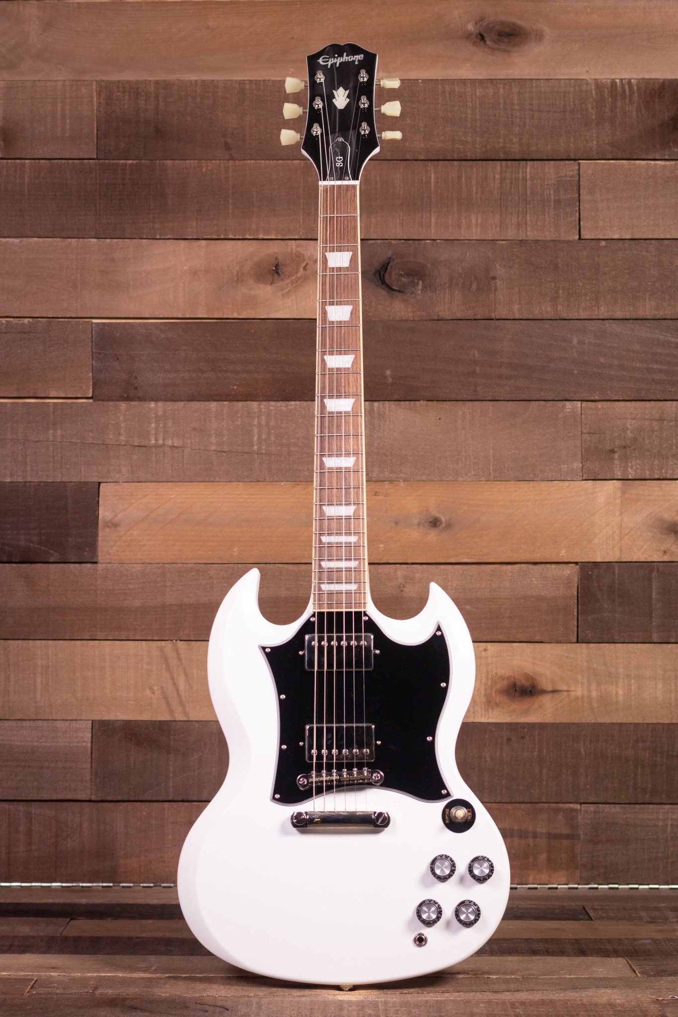  Epiphone SG Standard, Alpine White : Musical Instruments