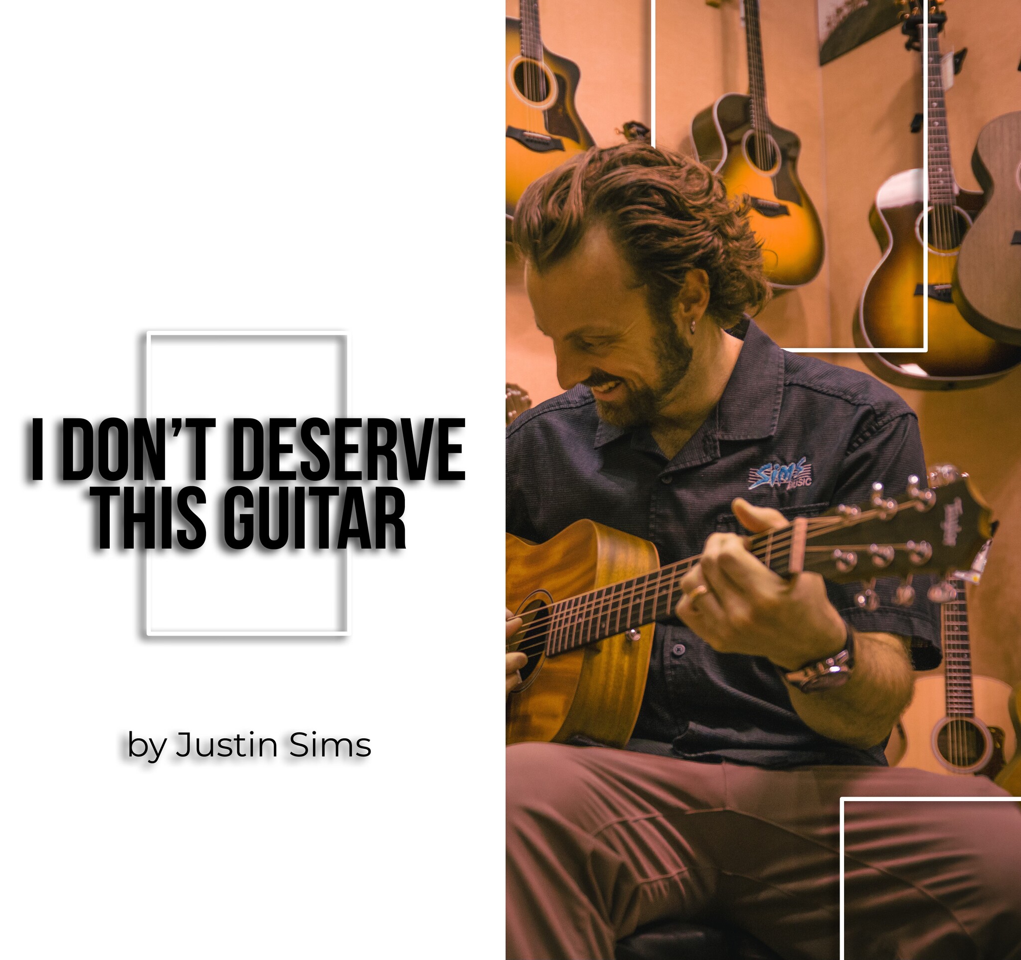 "I don't deserve this guitar"