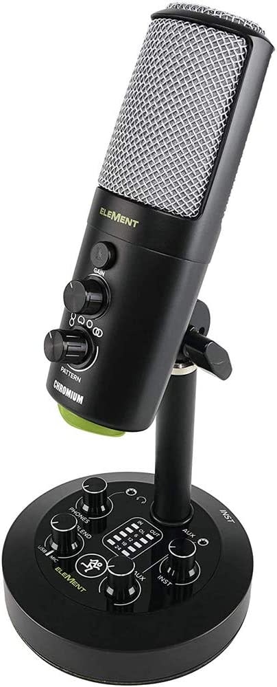 Mackie Element Series EM-CHROMIUM USB Condenser Microphone - Sims