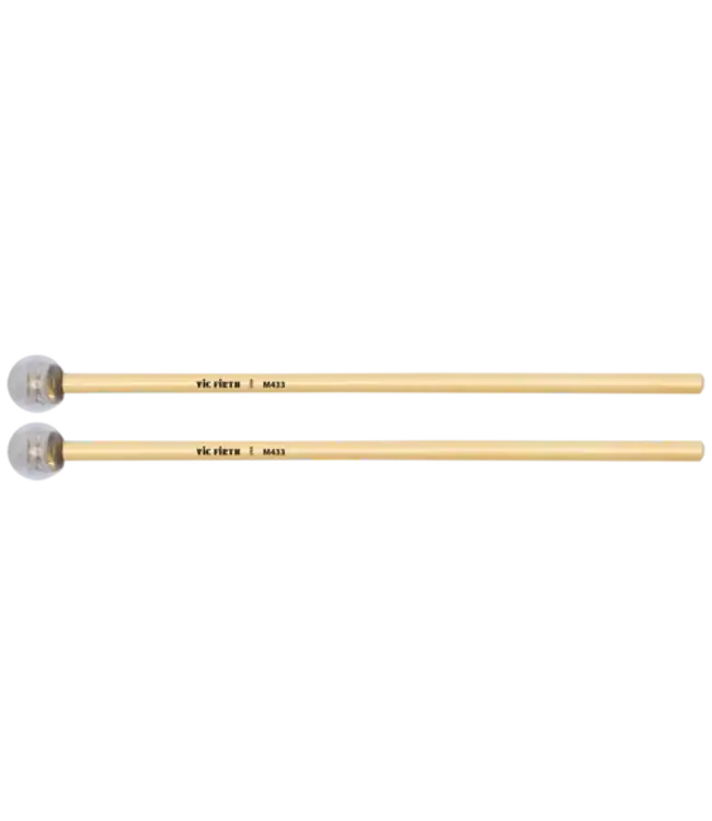 Vic Firth M433 Articulate Series 1" Lexan with Brass Weight, Round
