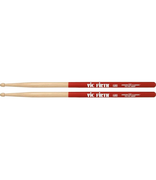 Vic Firth 7A with Vic Grip