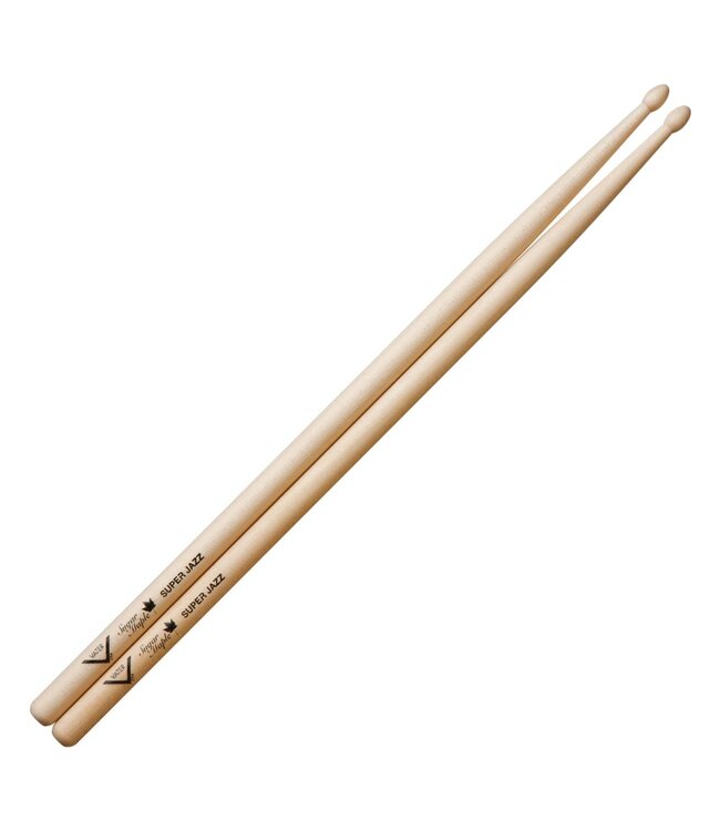 Vater VSMSJW Sugar Maple Super Jazz Drumsticks, Pair