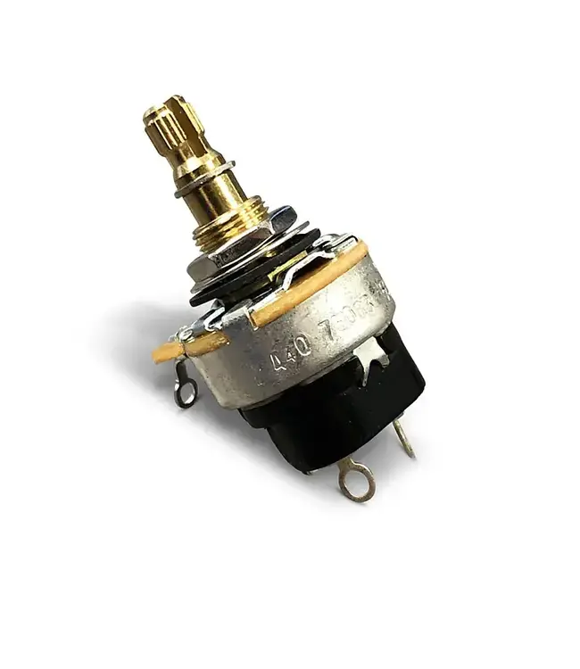 Gibson 500K OHM Audio Taper Push-Pull Potentiometer (Short Shaft)