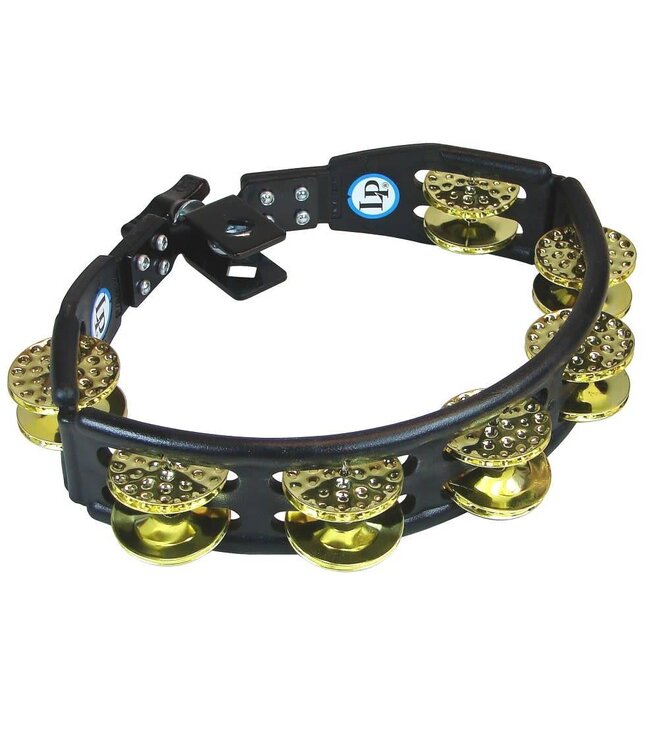 LP Cyclops Tambourine with Brass Dimpled Jingles