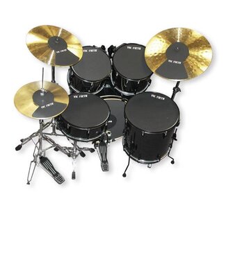 Vic Firth Vic Firth Drum and Cymbal Mute Pack, (10/12/14/16/22)