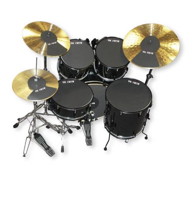 Vic Firth Drum and Cymbal Mute Pack, (10/12/14/16/22)