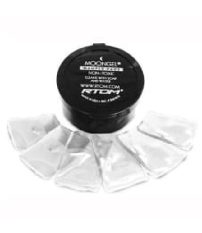 RTom Moongel Damper Pads, Clear 6pc
