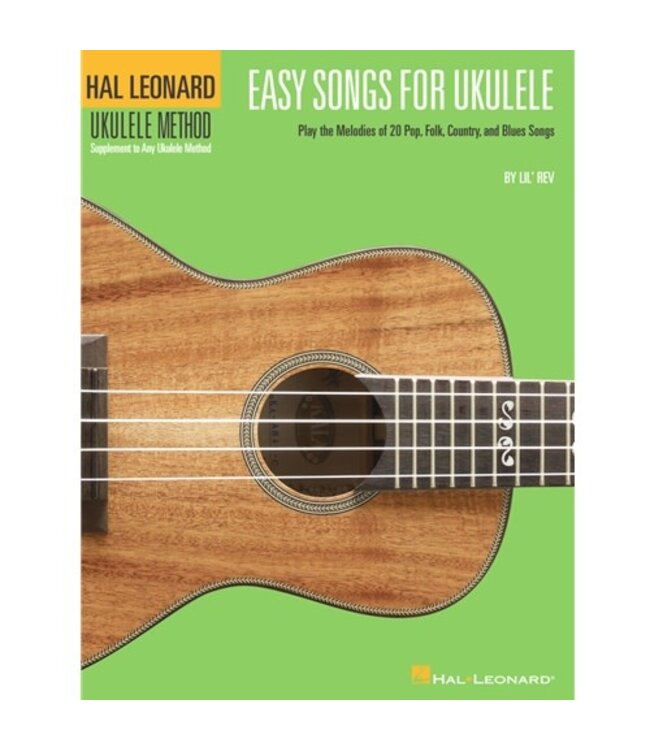 Hal Leonard Easy Songs for Ukulele, Book Only