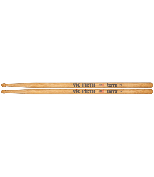 Vic Firth 7AT Terra Series Drumsticks, Wood Tip